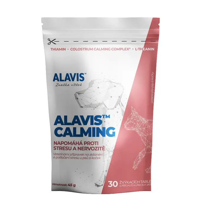ALAVIS™ Calming 30 tablet, 305 Kč
ALAVIS™ Calming 30 tablet, 305 Kč
