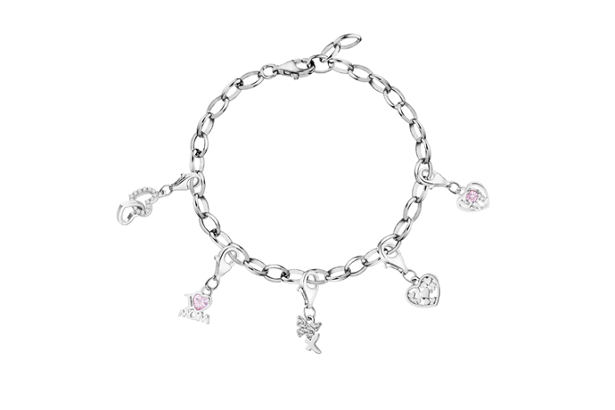 Stříbrný náramek charms - sada - srdce, máma, motýl, láska
Stříbrný náramek charms - sada - srdce, máma, motýl, láska