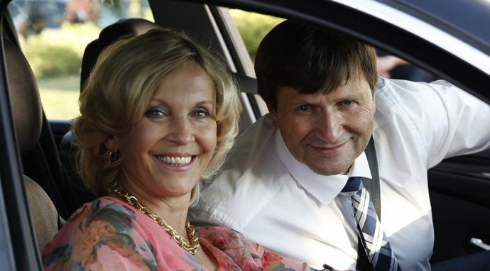 Miluše Šplechtová a Jan Hrušínský Miluše Šplechtová a Jan Hrušínský