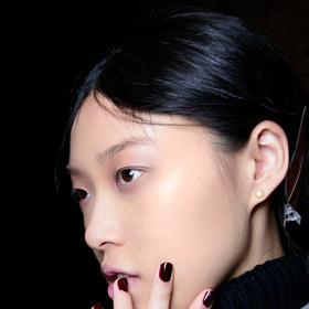 Black cherry nails
Black cherry nails