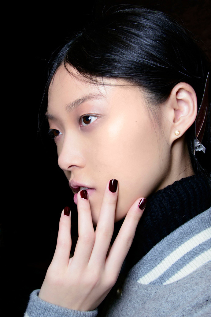 Black cherry nails
Black cherry nails