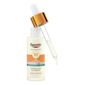 Sérum se zmatňujícím efektem Oil Control SPF 50+, Eucerin, 899 Kč (30 ml)
