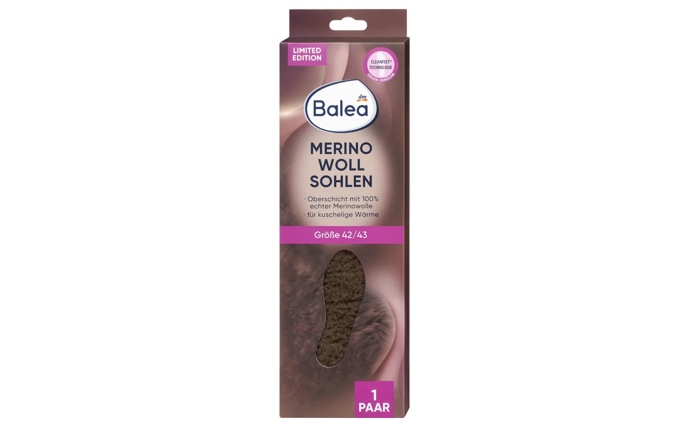 Vložky do bot, Balea, 89 Kč
