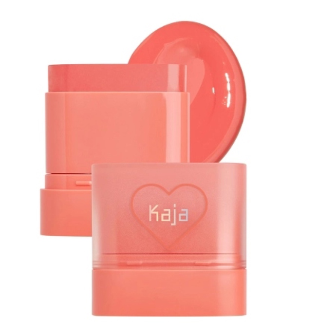 Balzám na rty a tváře Dewy Bar Cheek & Lip Multi Balm odstín Peach Cobbler, Kaja Beauty, 575 Kč
