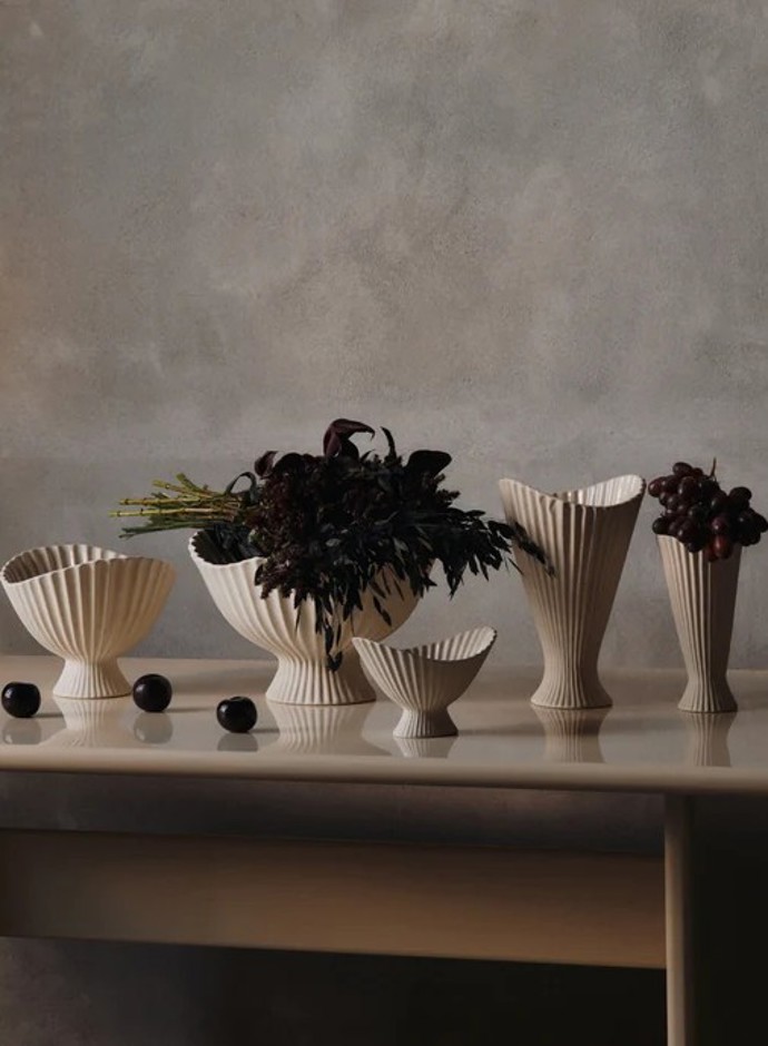 Designová mísa Fountain Off White Middle, Ferm Living, 2 989 Kč
