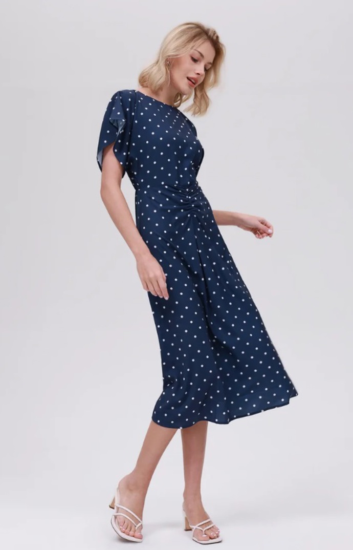 Elegantní šaty s puntíky, Anna Field, 960 Kč
