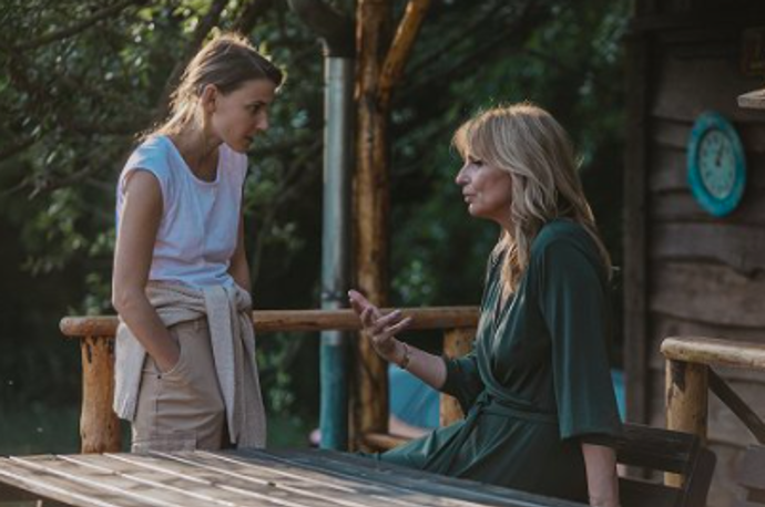 Šárka hrála také v oblíbeném seriálu Osada
