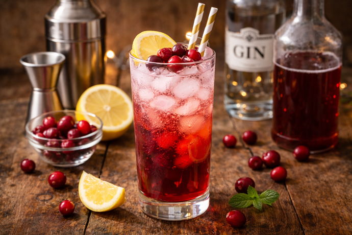 Cranberry Collins
Cranberry Collins
