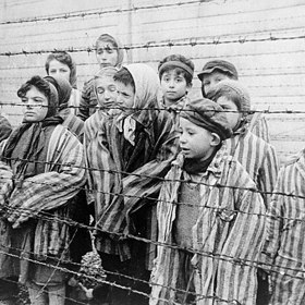 Děti v koncentračním táboře Osvětim
Děti v koncentračním táboře Osvětim