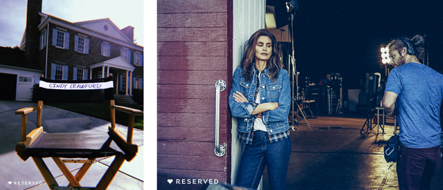 Cindy Crawford je úchvatná v nové kampani Reserved