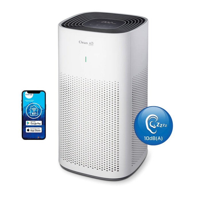 Clean Air Optima Inteligentní čistička vzduchu s ionizátorem HEPA CA-507 Smart, 4 585 Kč

