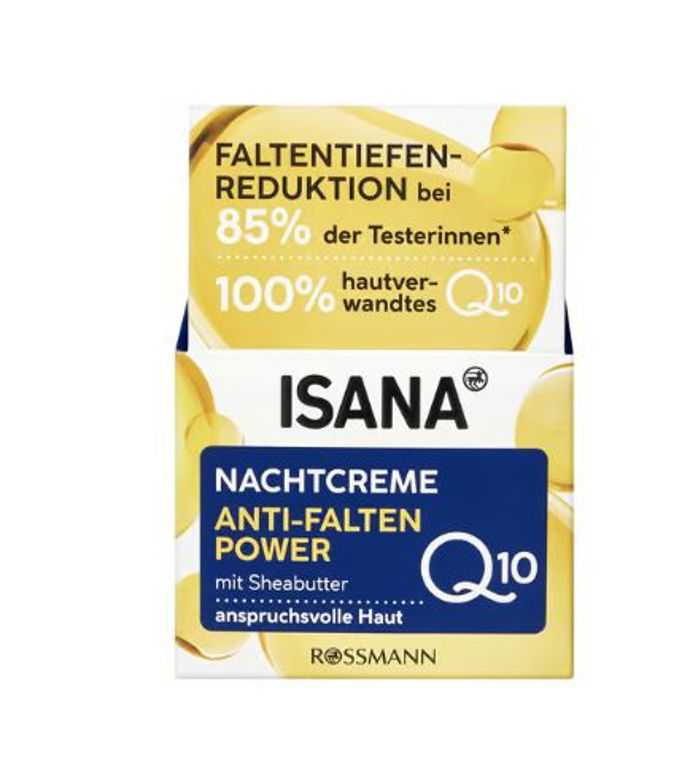 Noční krém Q10, Isana, 70 Kč

Noční krém Q10 s tripeptidem je zpevňující péče, která zjemňuje mikroreliéf pleti, redukuje únavové vrásky a díky antioxidační síle účinně chrání pleť před volnými radikály. Komplex cenných olejů uvádí do rovnováhy přirozenou hydrolipidovou vrstvu a podporuje noční regeneraci pokožky. 

Prodává Rossmann.
