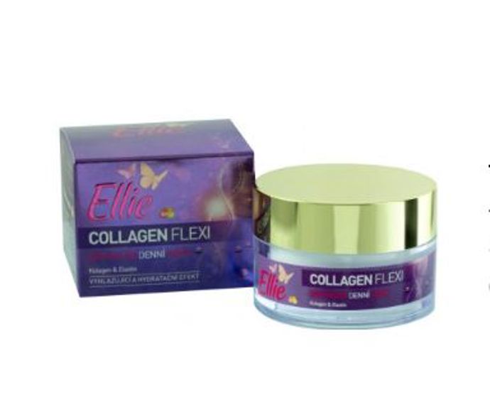 Zpevňující noční krém Collagen Flexi, Ellie, 130 Kč

Sametově hebký noční krém proti vráskám Ellie pleť zpevňuje a napomáhá udržovat její elasticitu. Kolagen v kombinaci s hydrolyzovaným elastinem podporují pevnost, pružnost a vláčnost pleti. Bohaté složení s bambuckým máslem, makadamiovým a mandlovým olejem pleť během noci vyživuje, hydratuje a regeneruje. Krém je příjemně lehký, rychle se vstřebává a nezanechává mastný film.

Prodává Teta drogerie.
