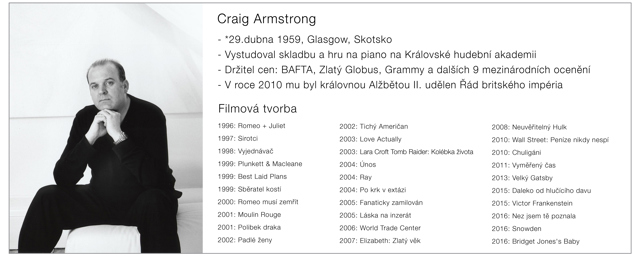 Marianne exkluzivně: Craig Armstrong Marianne exkluzivně: Craig Armstrong