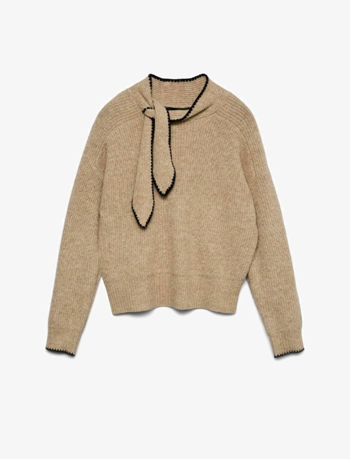 Svetr se šálou, Vero Moda, 1 099 Kč

