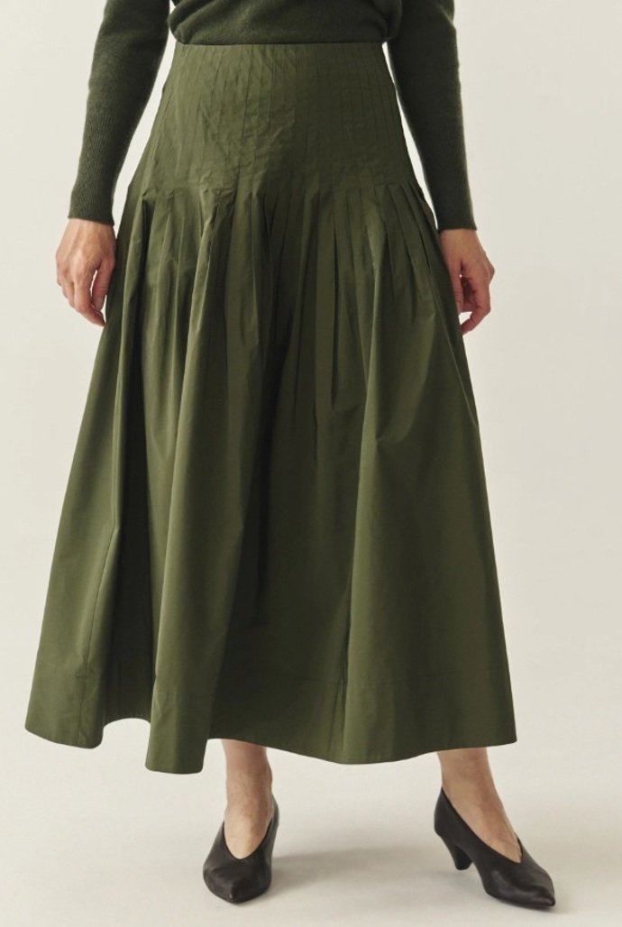 Zelená maxi sukně, TATUUM, 1 399 Kč
