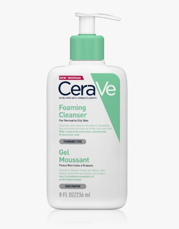 Čisticí pěnivý gel pro normální až mastnou pleť, Cera Ve, 273 Kč
