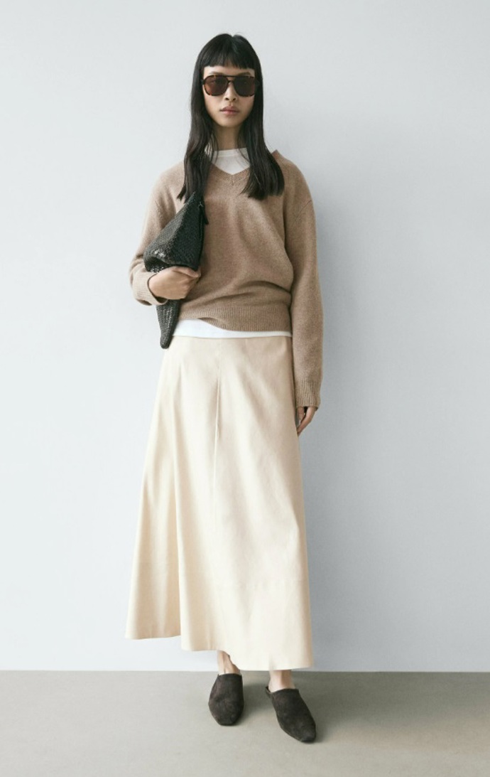 Maxi sukně, Massimo Dutti, 2 699 Kč
