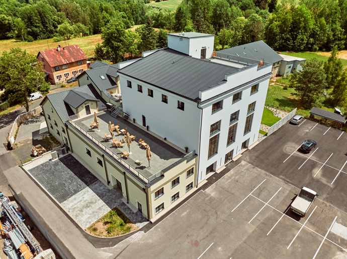Historie, pečlivá rekonstrukce a plány na ubytovací i kulturní využití se prolnuly v jedinečný celek, který dýchá minulostí a zároveň ukazuje zářivou budoucnost. 
