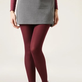 Vínové punčocháče z mikrovlákna 50 DEN, Calzedonia, 265 Kč
Vínové punčocháče z mikrovlákna 50 DEN, Calzedonia, 265 Kč