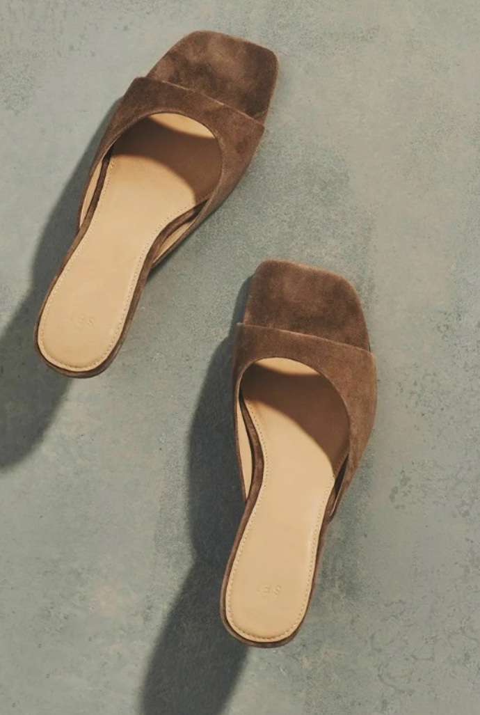 Semišové pantofle, THE SET, 2 350 Kč
