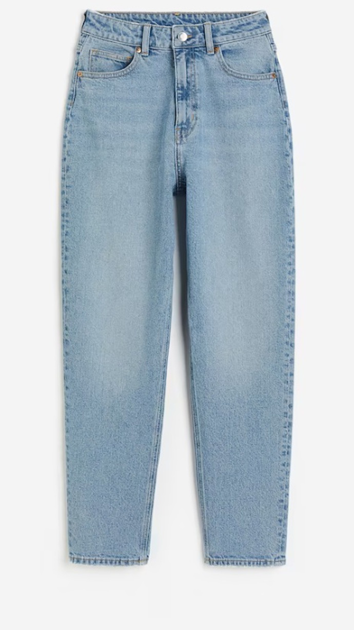 Mom jeans, H&M, 399 Kč
