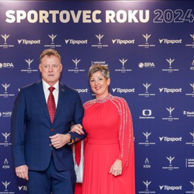 Radim s manželkou Šárkou na akci Sportovec roku 2024
Radim s manželkou Šárkou na akci Sportovec roku 2024