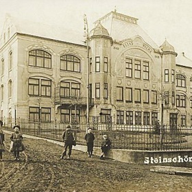 Zatímco firmu Elias Palme & Co založil Elias Palme v roce 1849, samotná továrna v Kamenickém Šenově vznikla až v roce 1905. 
