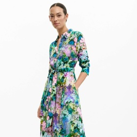 Košilové šaty, Desigual, 3 699 Kč
