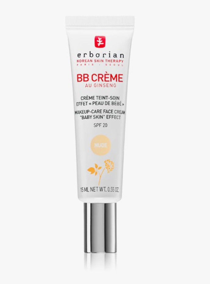 Tónovací krém pro dokonalý vzhled pleti SPF 20 malé balení, Erborian, 546 Kč
