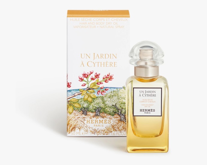 Suchý olej na vlasy i tělo unisex, HERMÈS, 1 250 Kč
