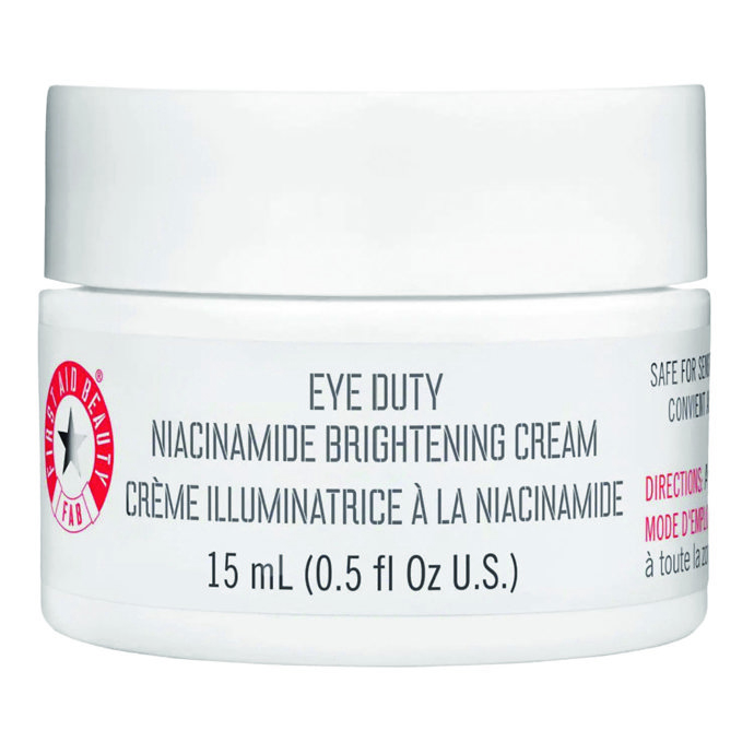 Rozjasňující krém na oči Eye Duty Niacinamide Brightening Cream, First Aid Beauty, 15 ml, 970 Kč
