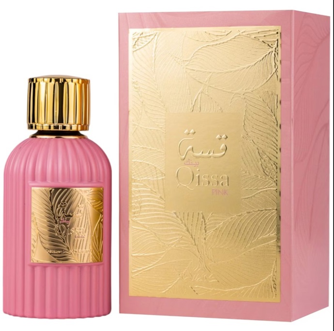 Paris Corner QISSA PINK květinová parfémová voda s vanilkou, kokosem a jablkem, 100 ml, Douglas, 349 Kč
