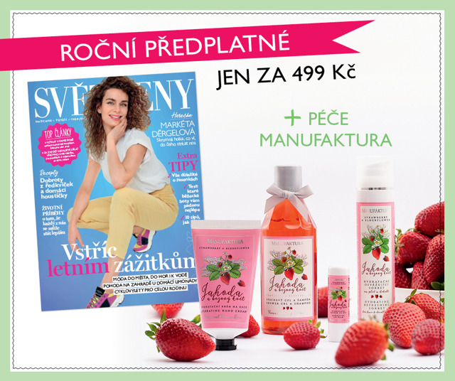 Udělejte si radost a předplaťte si časopis Svět ženy! Udělejte si radost a předplaťte si časopis Svět ženy!