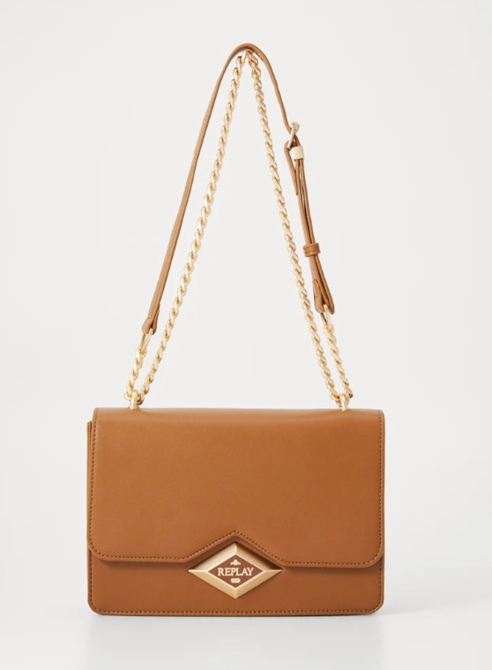 Crossbody kabelka s originálními popruhy, Replay, 1 547 Kč
