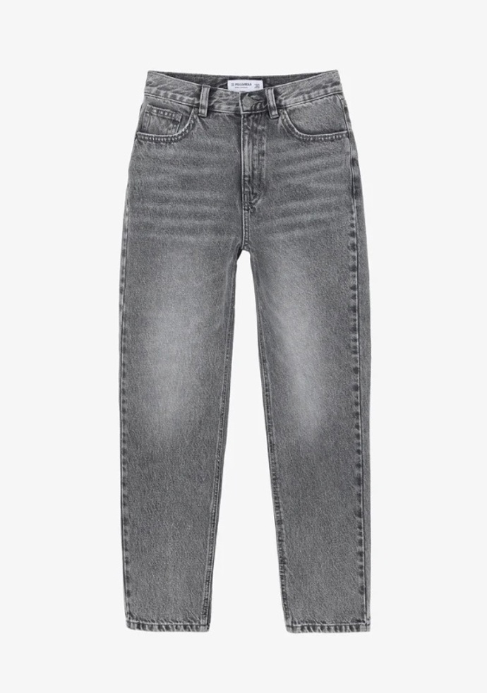 Džíny s rovnými nohavicemi, PULL&BEAR, 549 Kč
