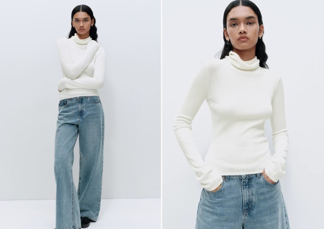 Top s rolákem, H&M, 479 Kč
