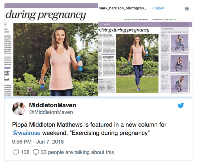 Vše, co jste si přáli vědět o “fitness” těhotenství Pippy Middleton Vše, co jste si přáli vědět o “fitness” těhotenství Pippy Middleton