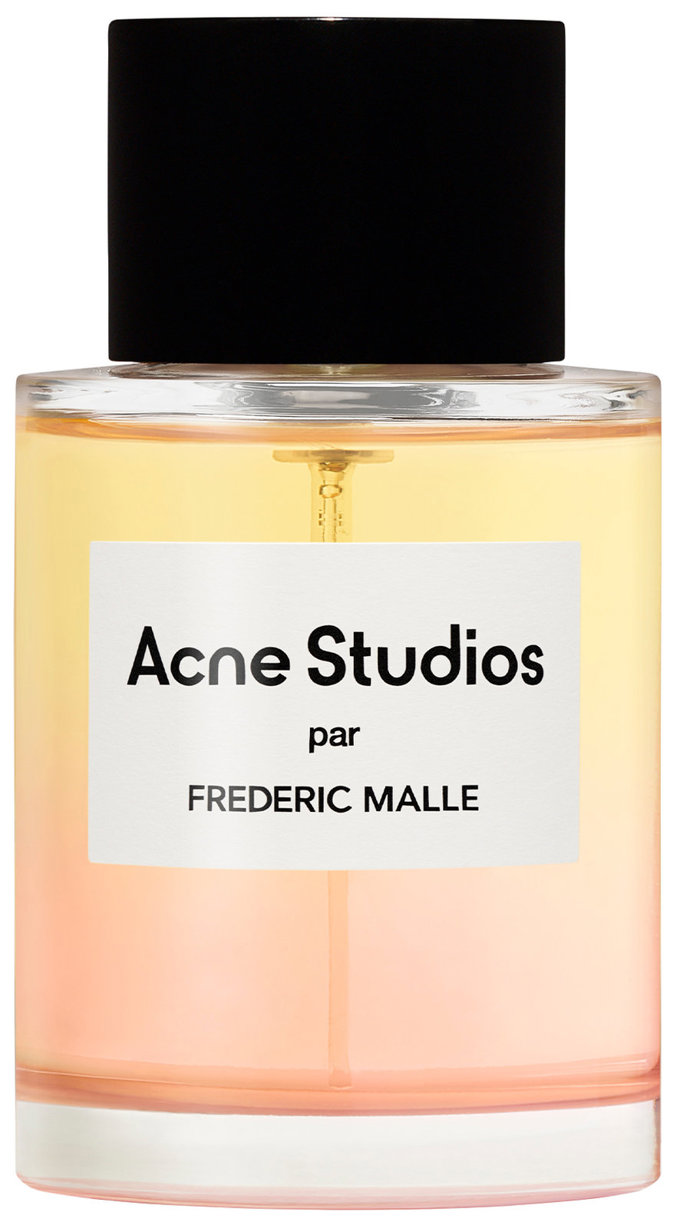Frederic Malle Acne Studios s vůní aldehydů, broskve, pomerančovníku, růže, kadidla, pižma, santalu a vanilky, 50 ml, 6250 Kč

