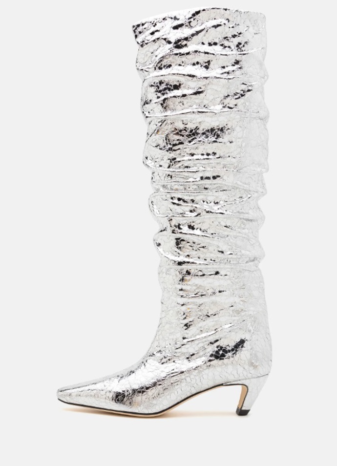 Extravagantní slouchy kozačky, MSGM, 4 284 Kč
