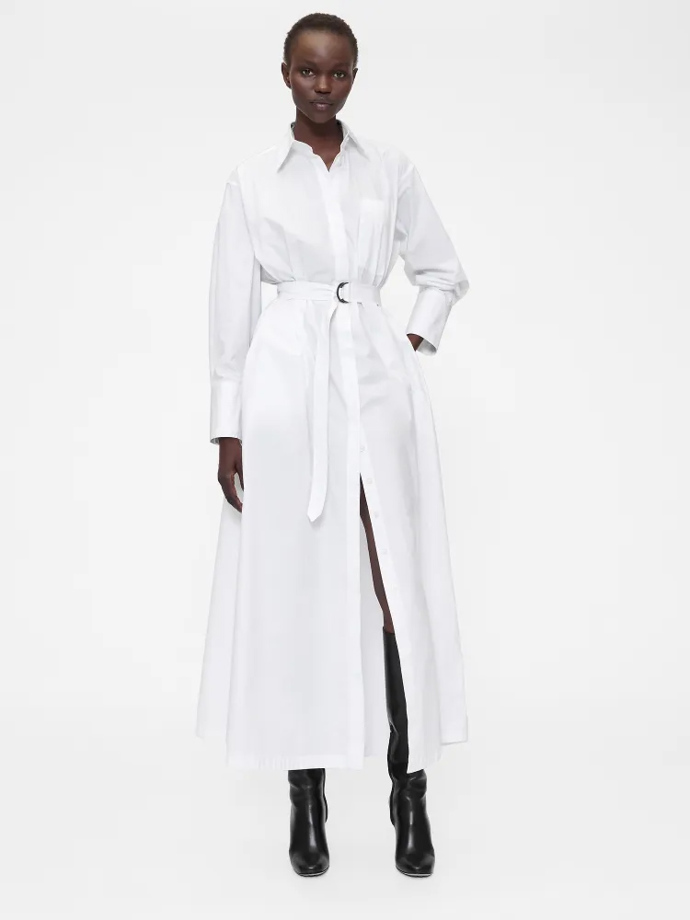 Košilové šaty s páskem, GAP by Zac Posen, 2204 Kč 

