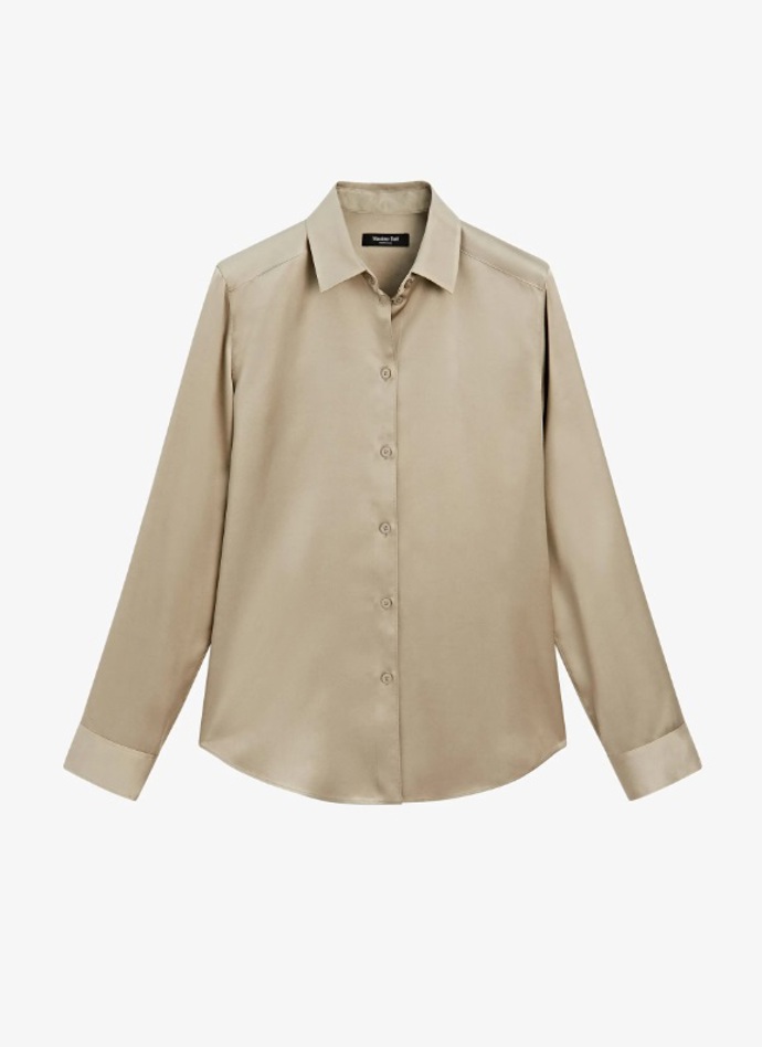 Saténová halenka, Massimo Dutti, 1 599 Kč
