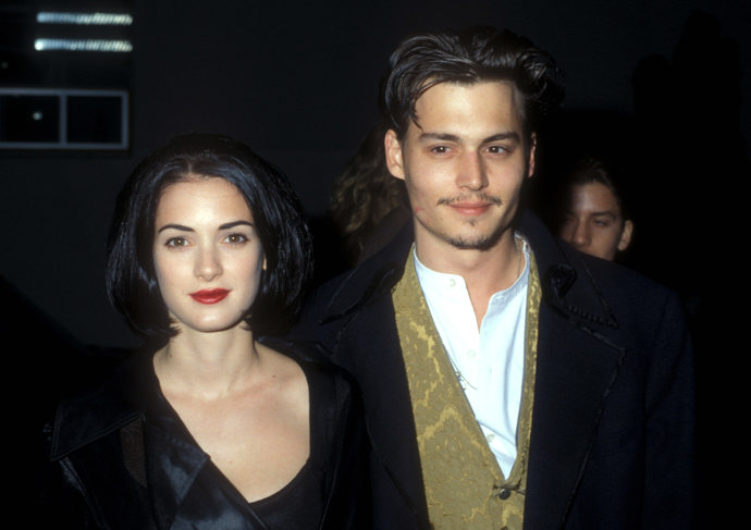 Johny Depp a Winona Ryder
