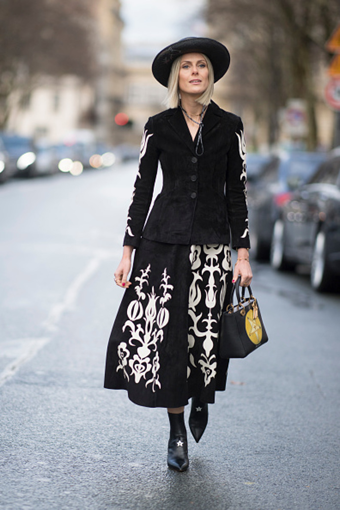 Street style pařížského fashion weeku