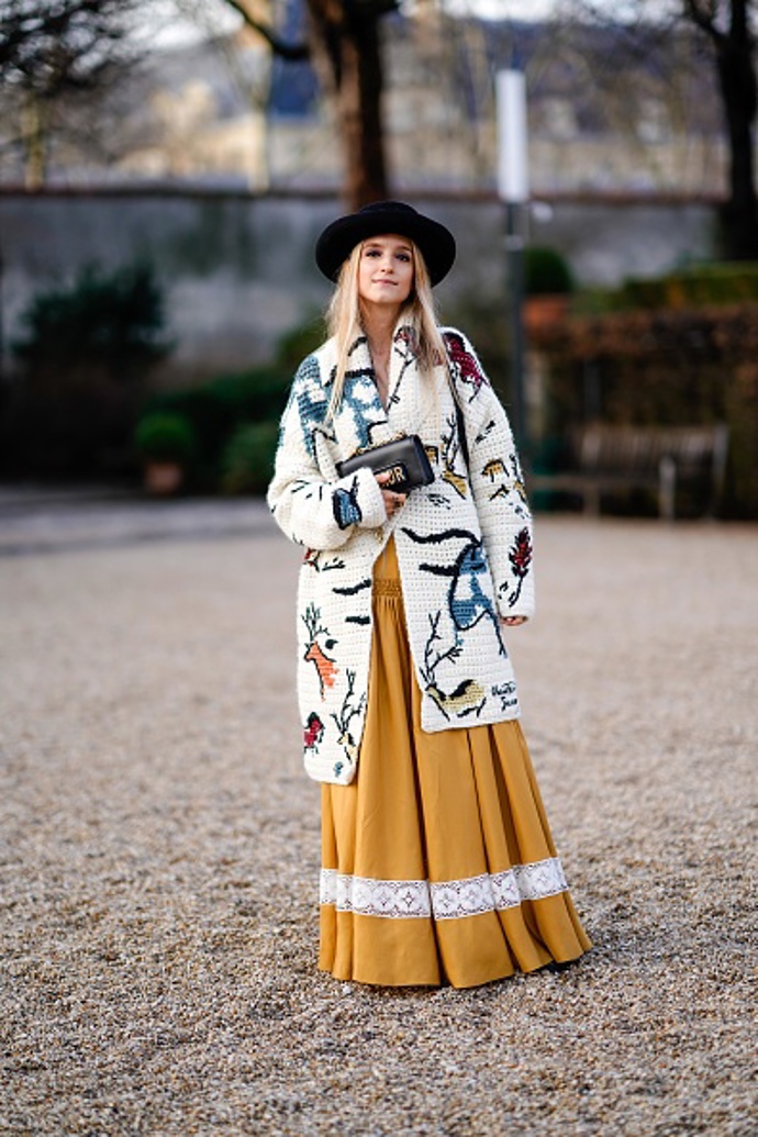 Street style pařížského fashion weeku