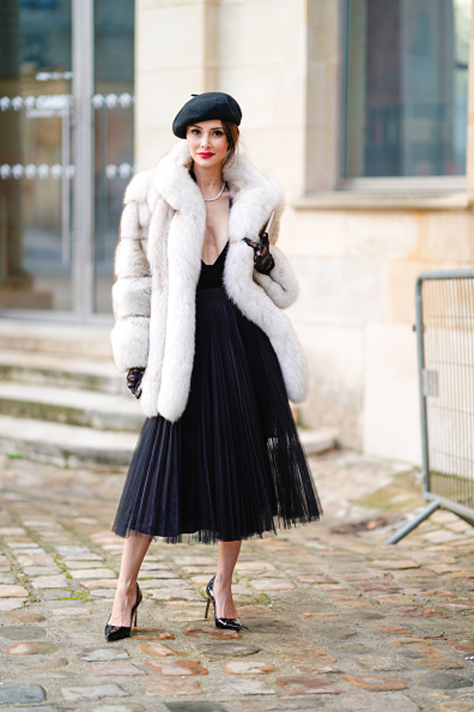 Street style pařížského fashion weeku