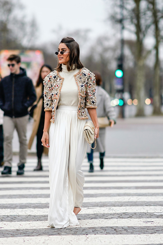 Street style pařížského fashion weeku
