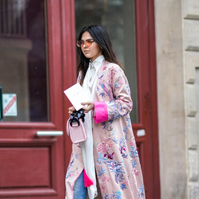 Street style pařížského fashion weeku