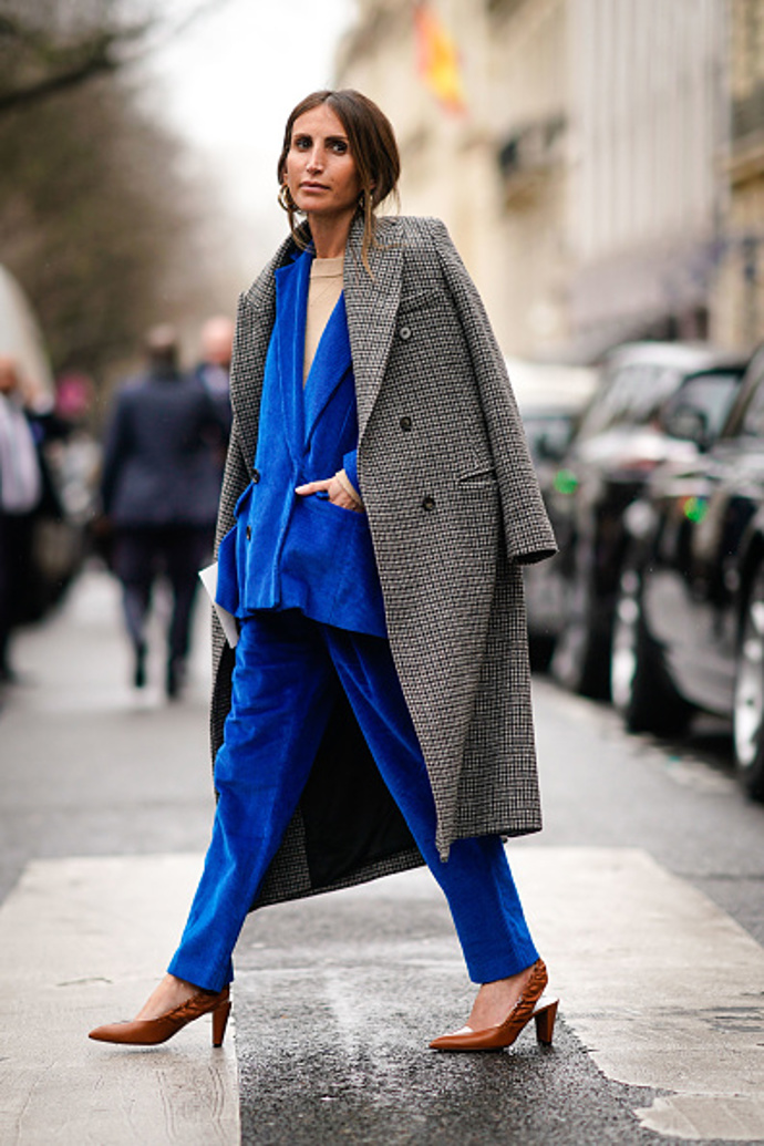 Street style pařížského fashion weeku
