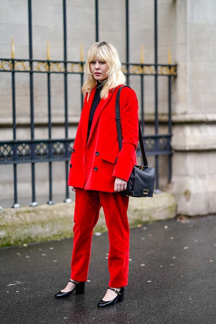 Street style pařížského fashion weeku